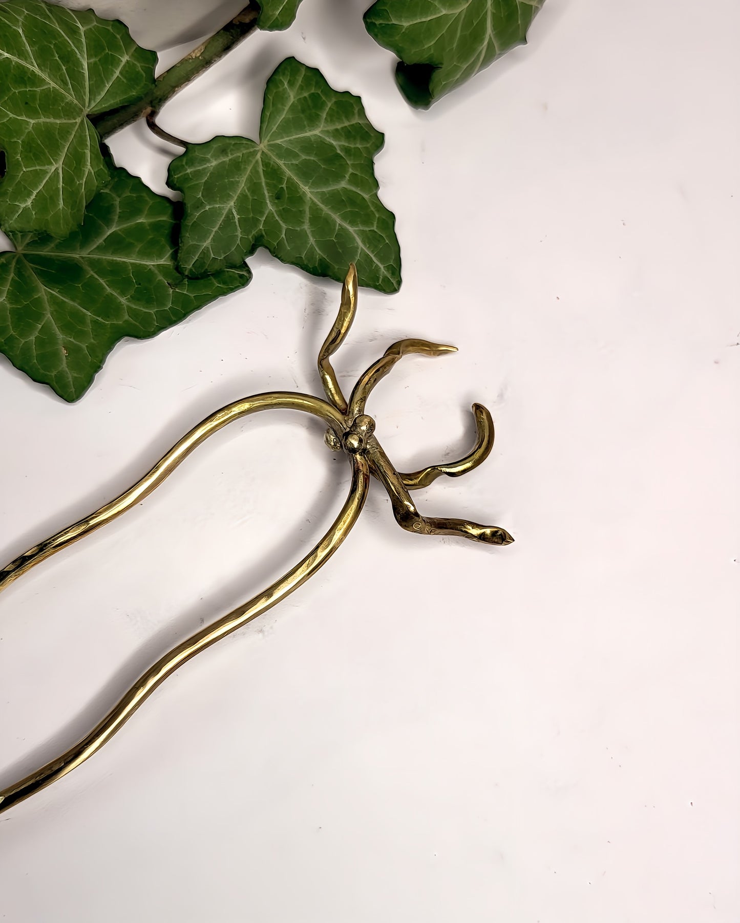 Fermacapelli Rami in Ottone