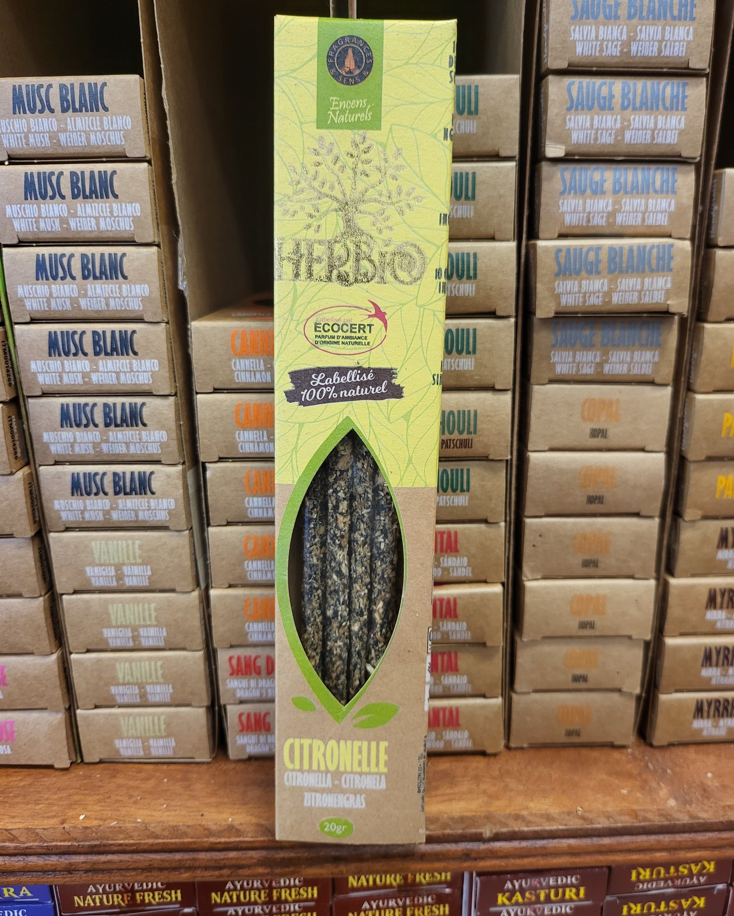 Herbio Citronella incenso smudge
