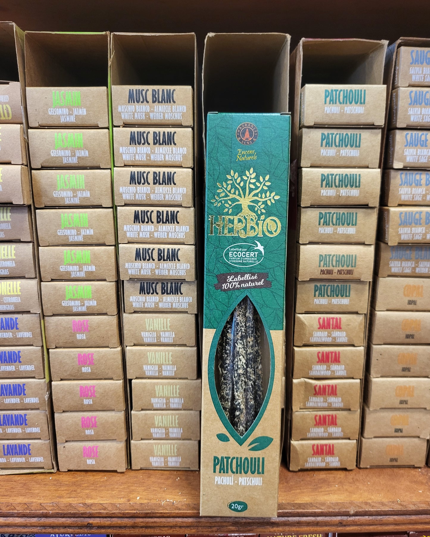 Herbio Patchouli incenso smudge
