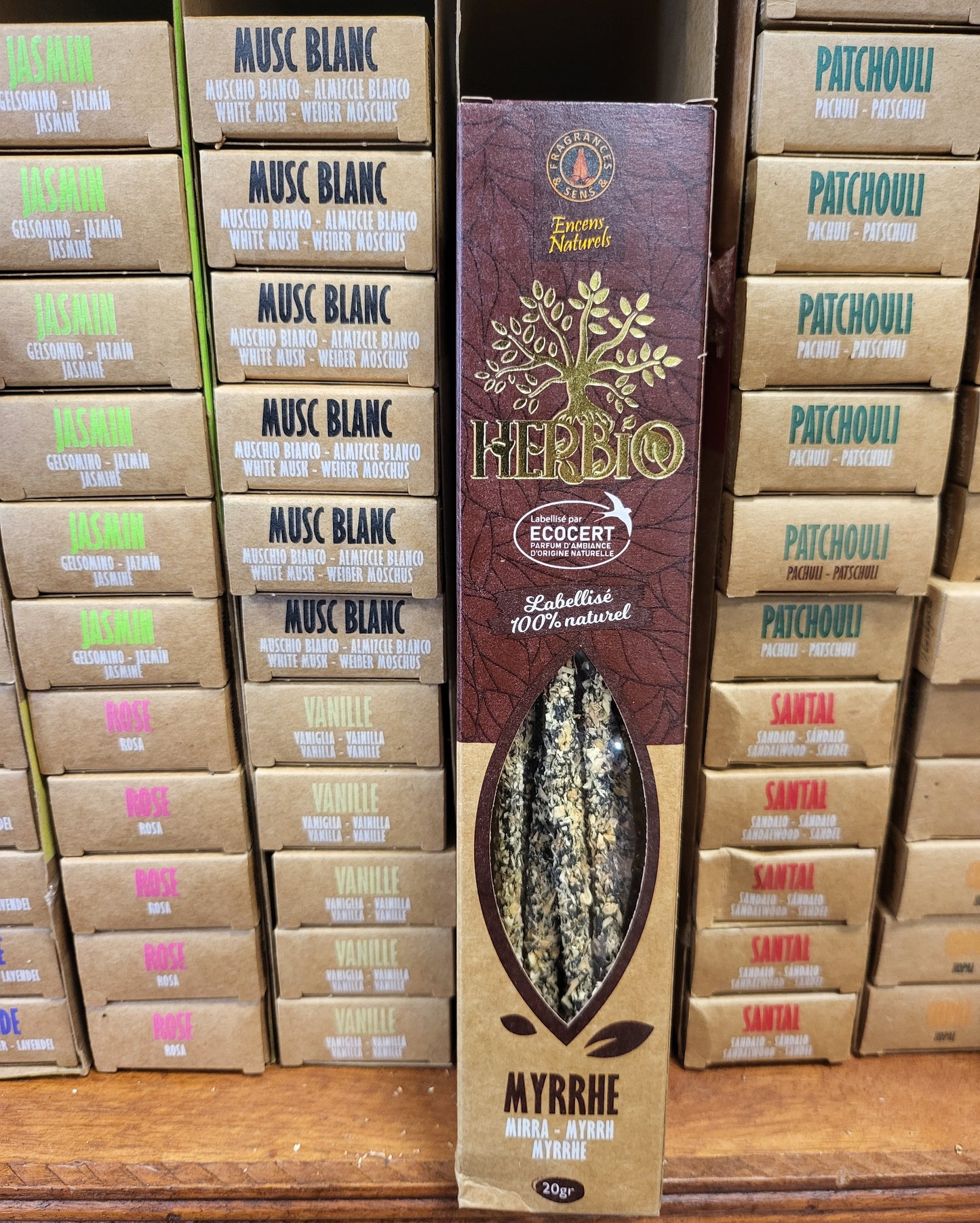 Herbio Mirra incenso smudge