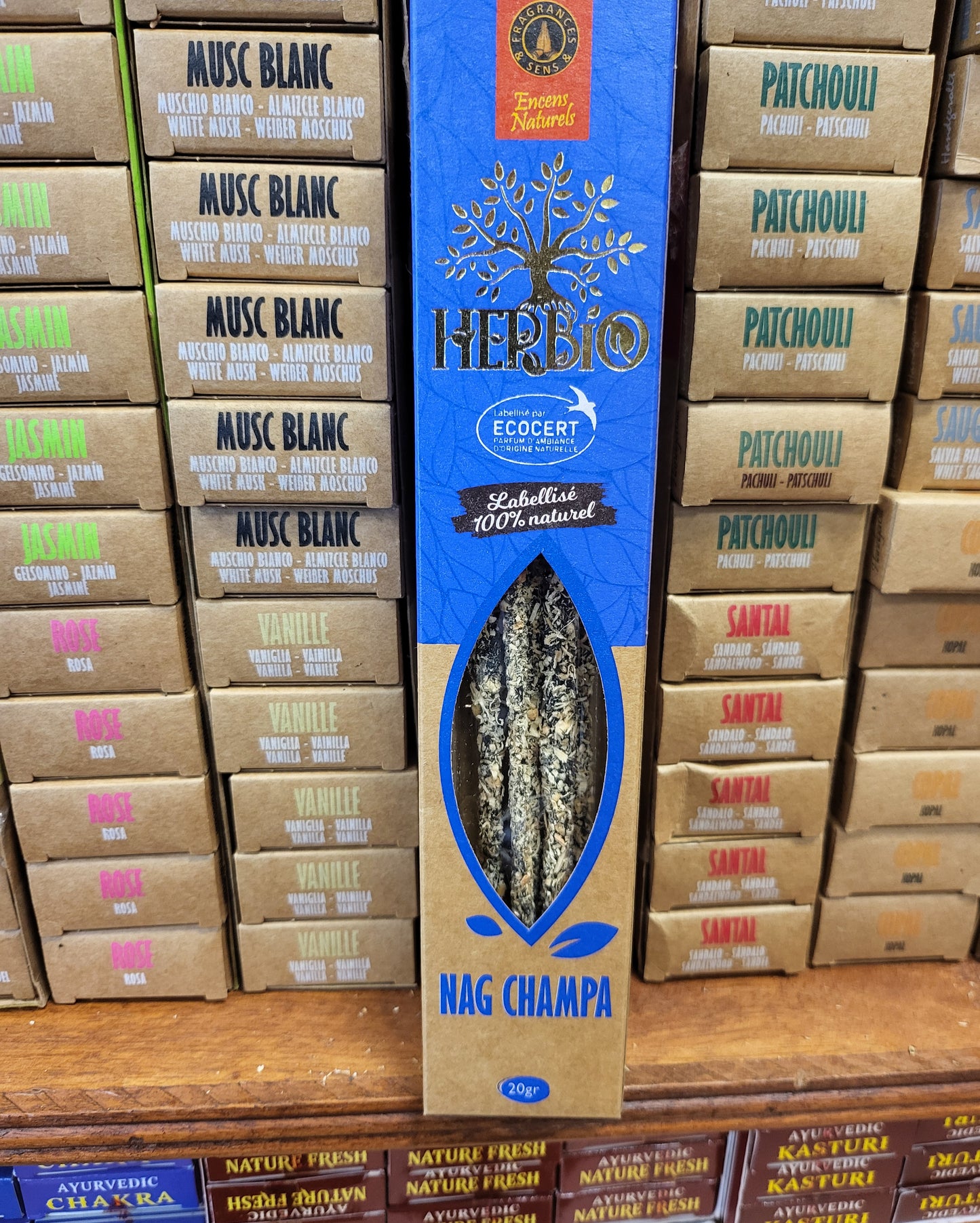 Herbio Nag Champa incenso smudge