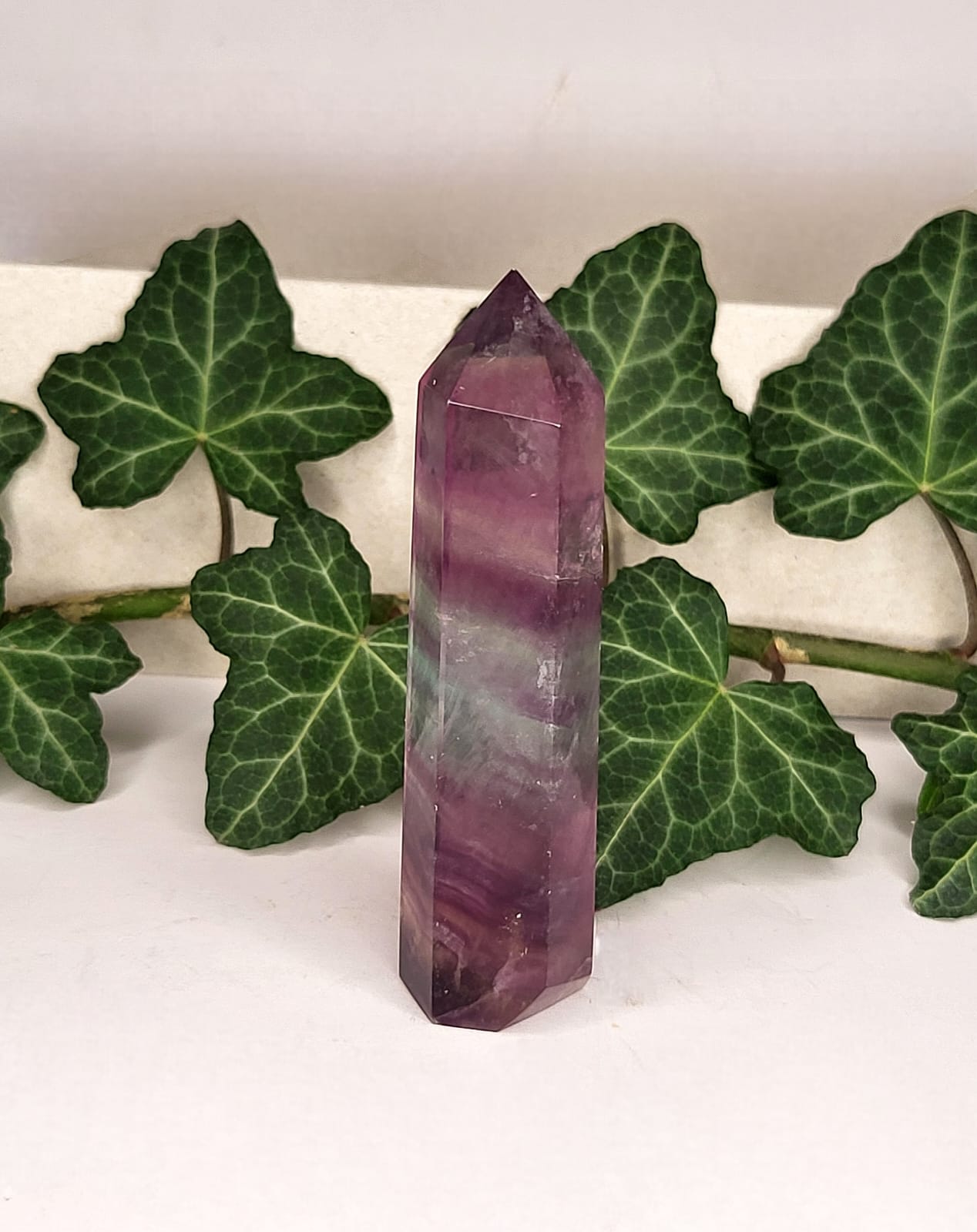 Obelisco in Fluorite Policroma
