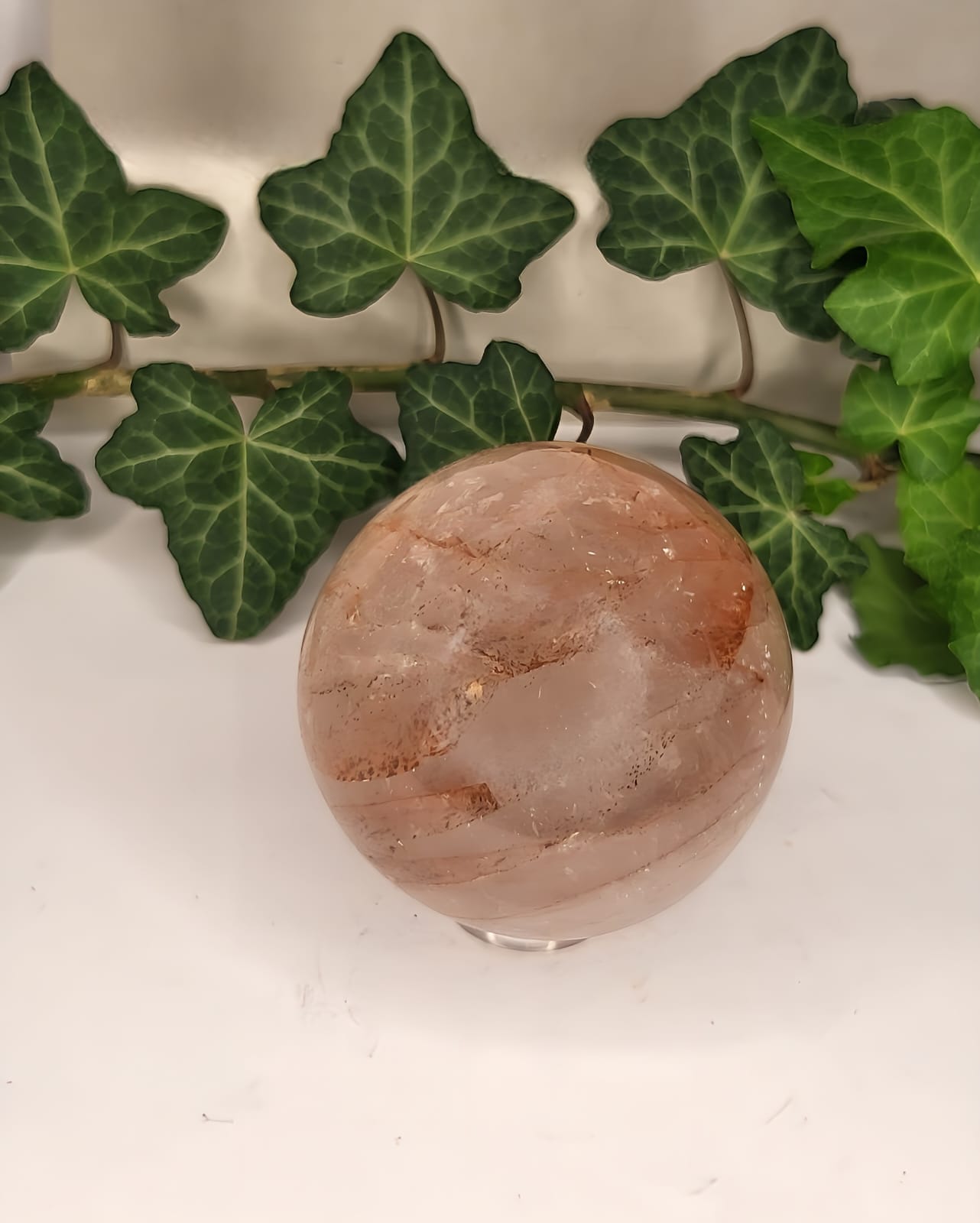 Sfera in Quarzo Ematoide grande