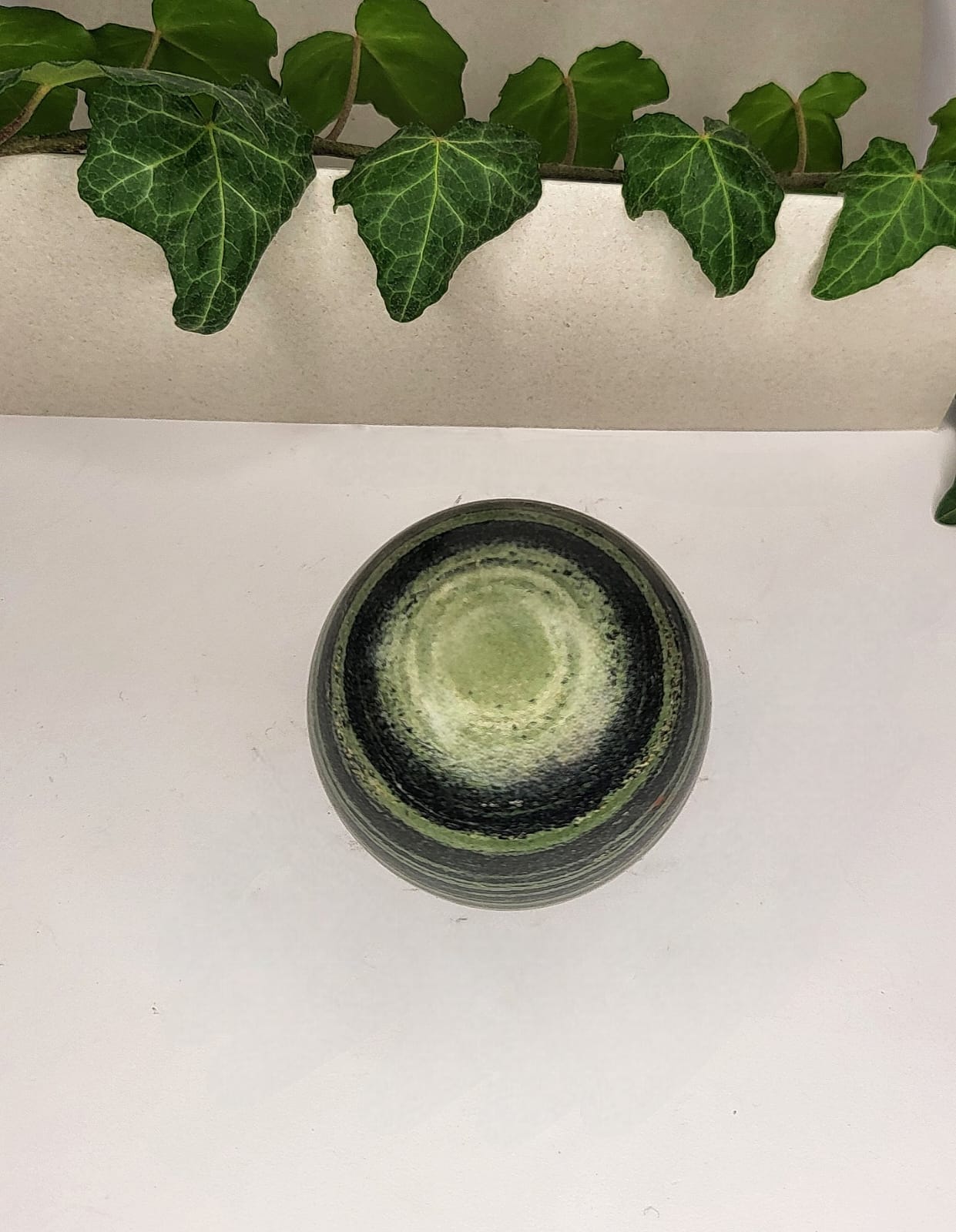 Sfera in Diaspro Verde grande