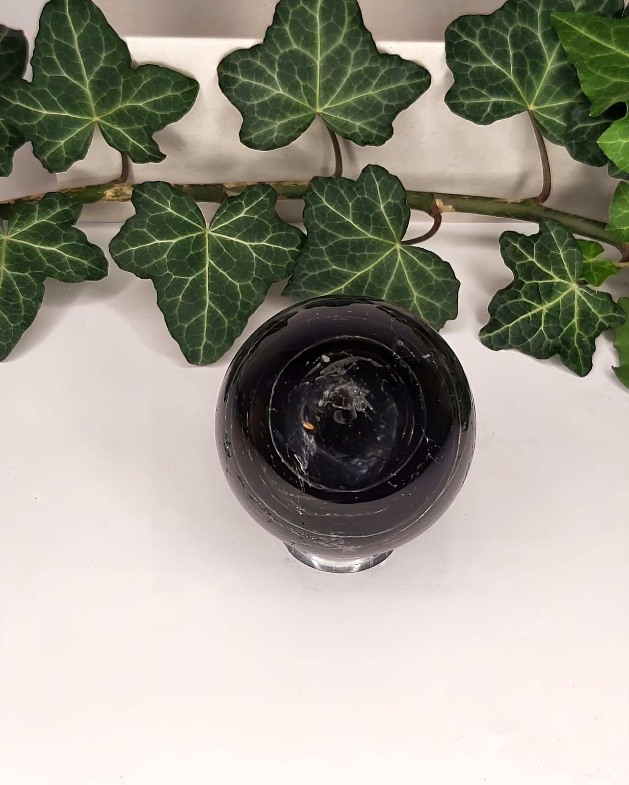 Sfera in Tormalina Nera