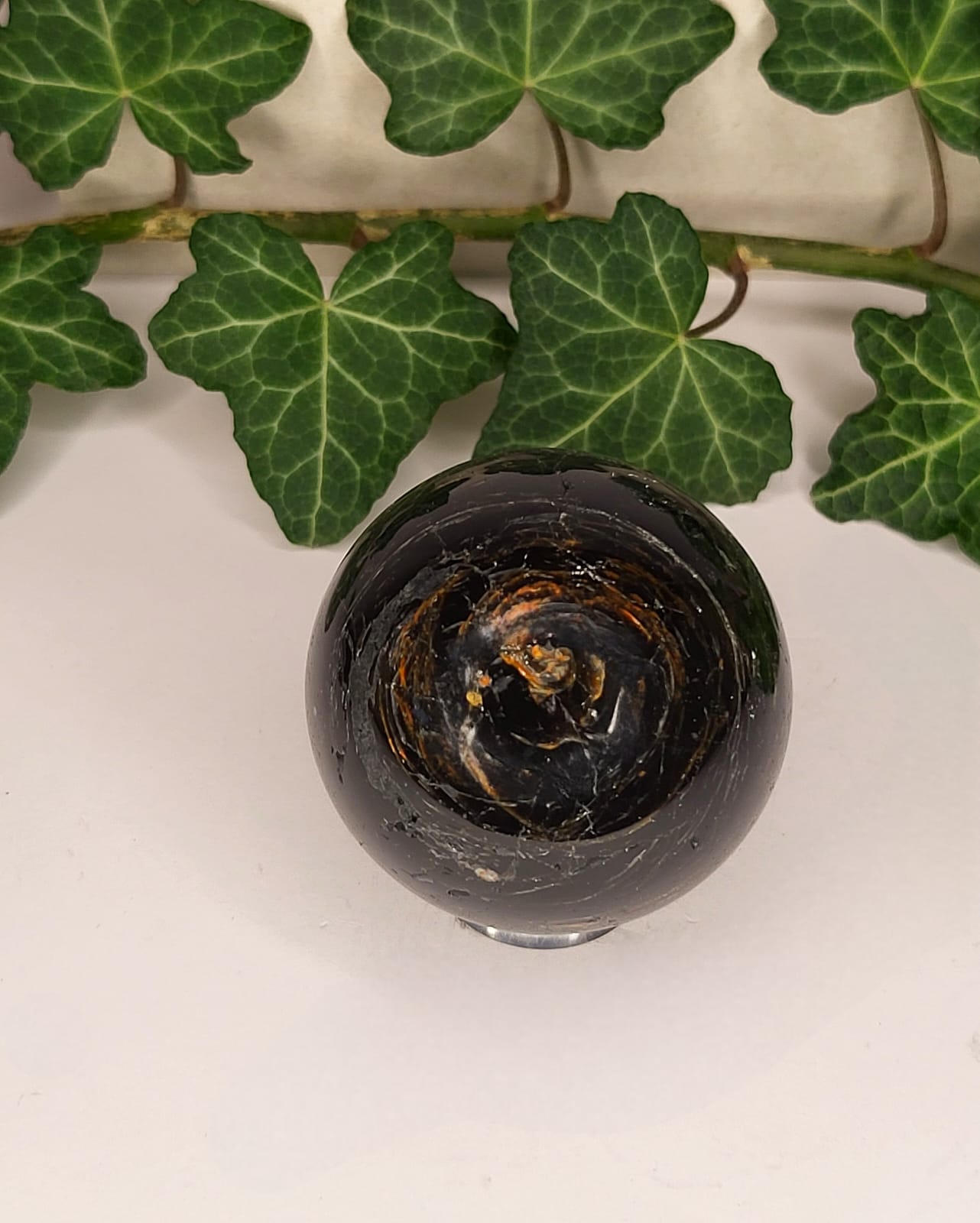 Sfera in Tormalina Nera