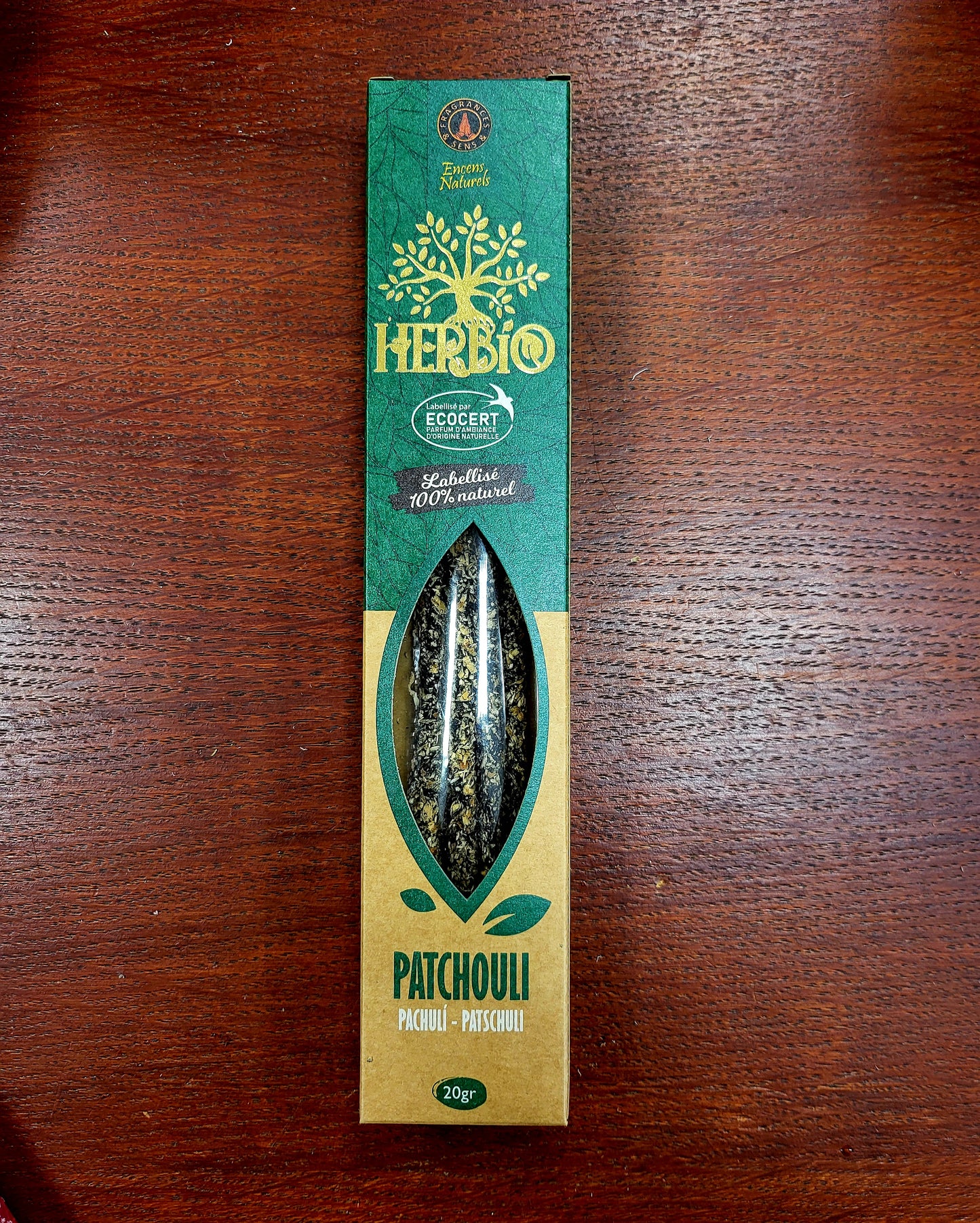 Herbio Patchouli incenso smudge