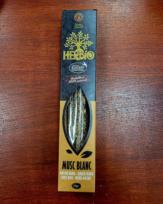 Herbio Muschio Bianco incenso smudge