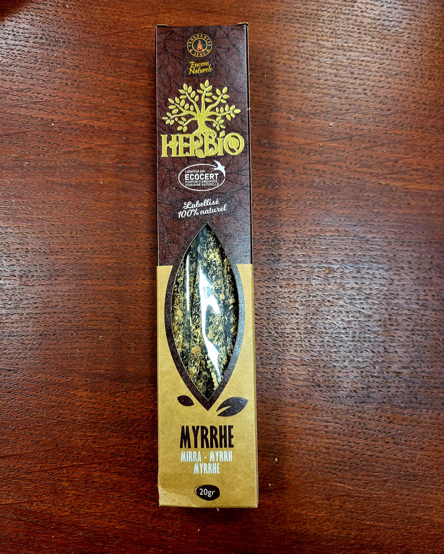 Herbio Mirra incenso smudge