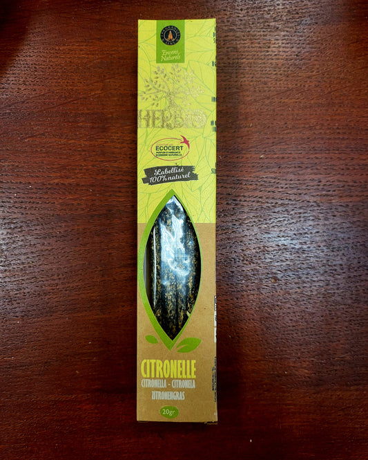 Herbio Citronella incenso smudge