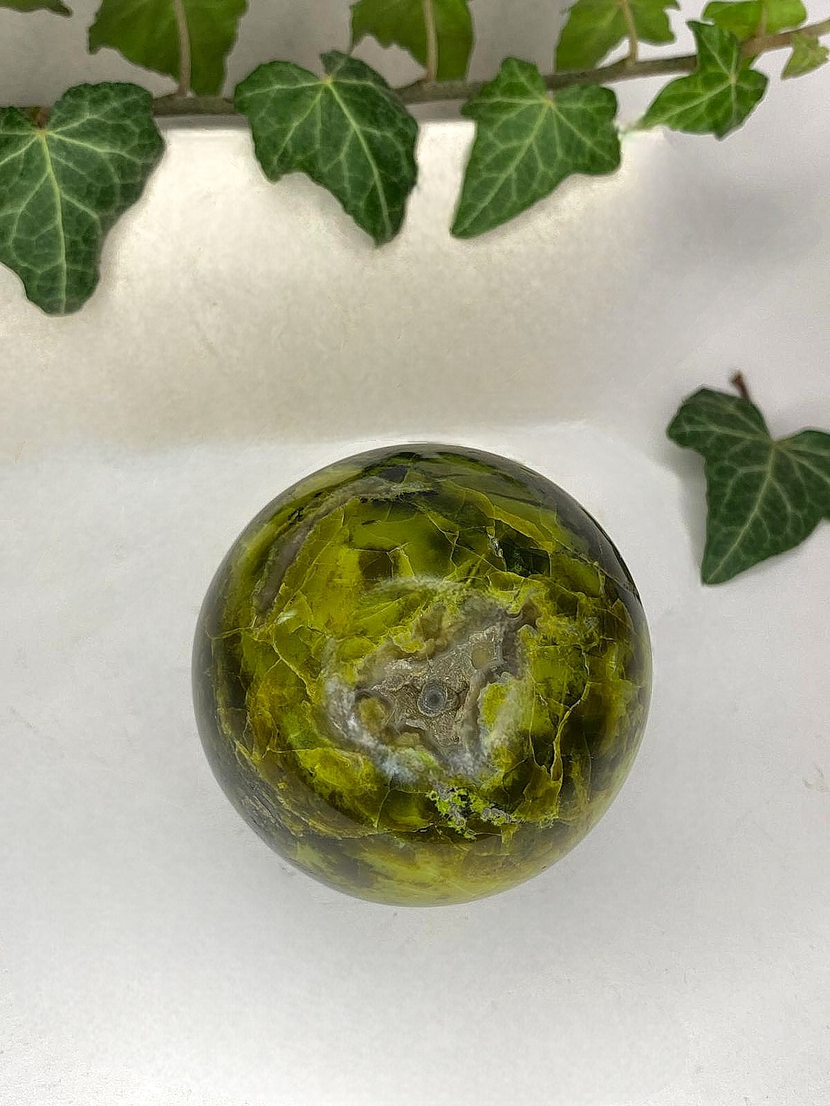 Sfera in Opale Verde